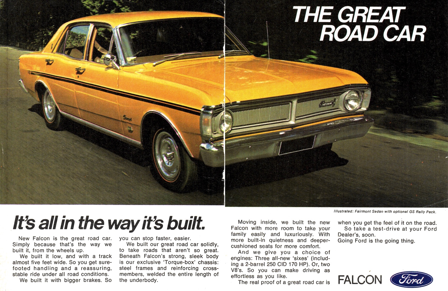 1971 XY Ford Fairmont GS Rally Pack 